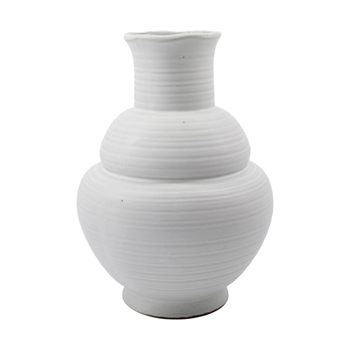 Liva Vase from House Doctor in the color white