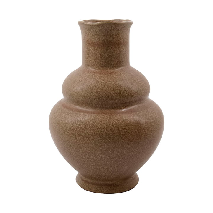 Liva Vase from House Doctor in the color camel