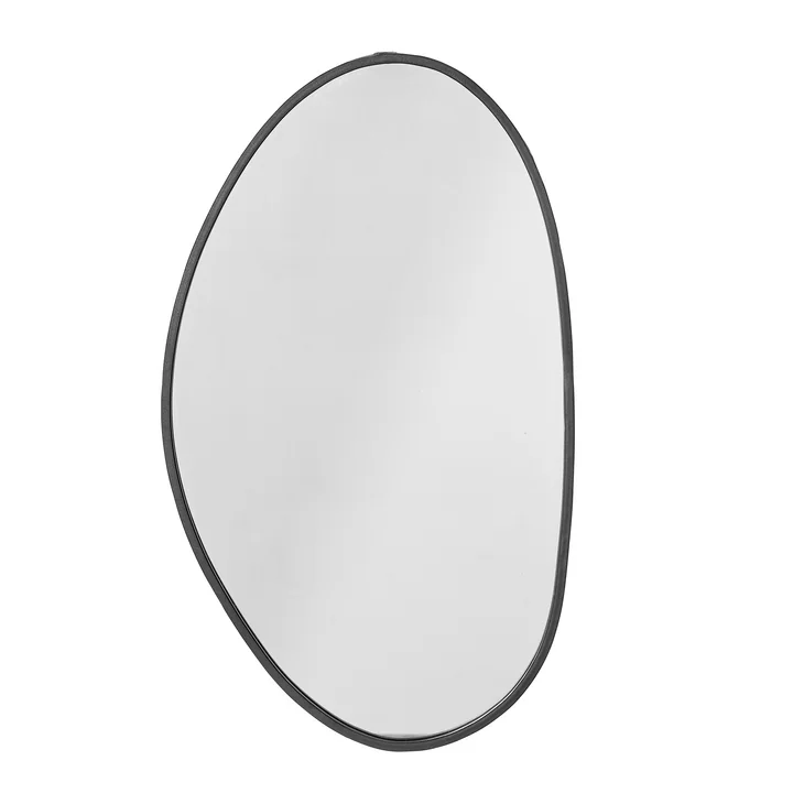Faun Wall mirror, 40 x 70 cm from Bloomingville in black