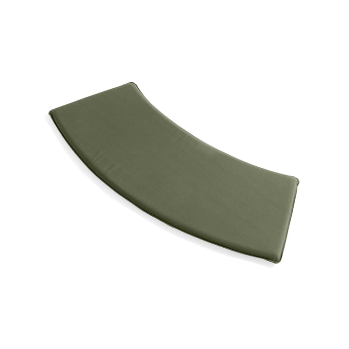 Palissade Park Dining Bench Seat cushion In from Hay in color olive