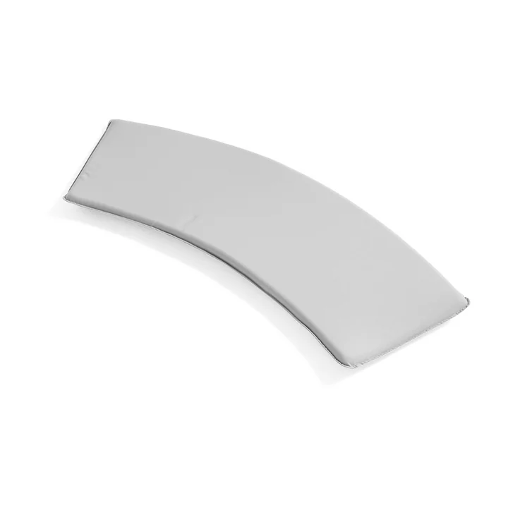 Palissade Park Dining Bench Seat cushion Out from HAY in the color sky grey