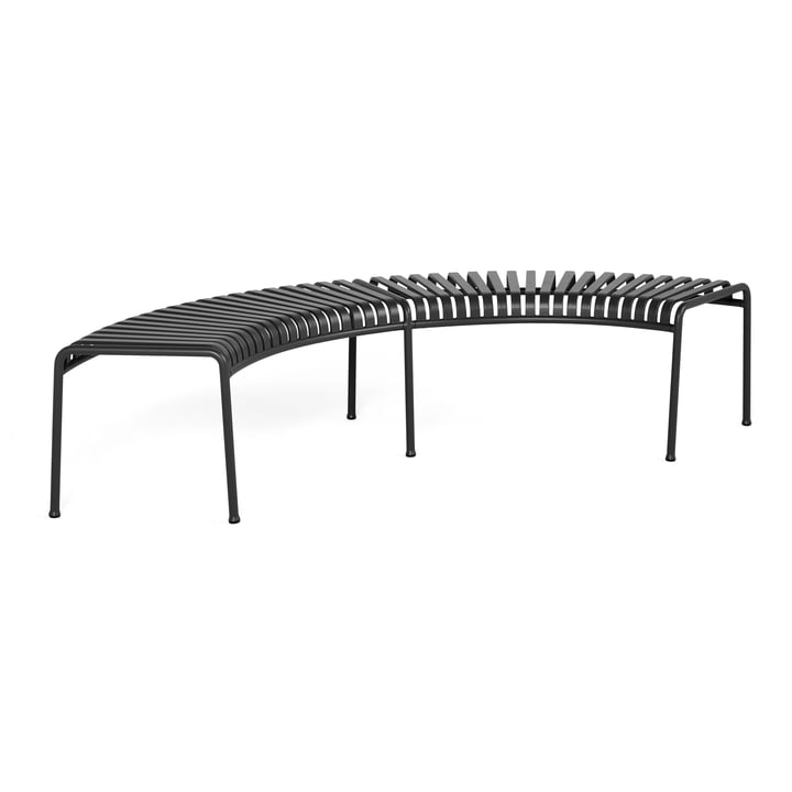 Palissade Park Bench from Hay in color anthracite