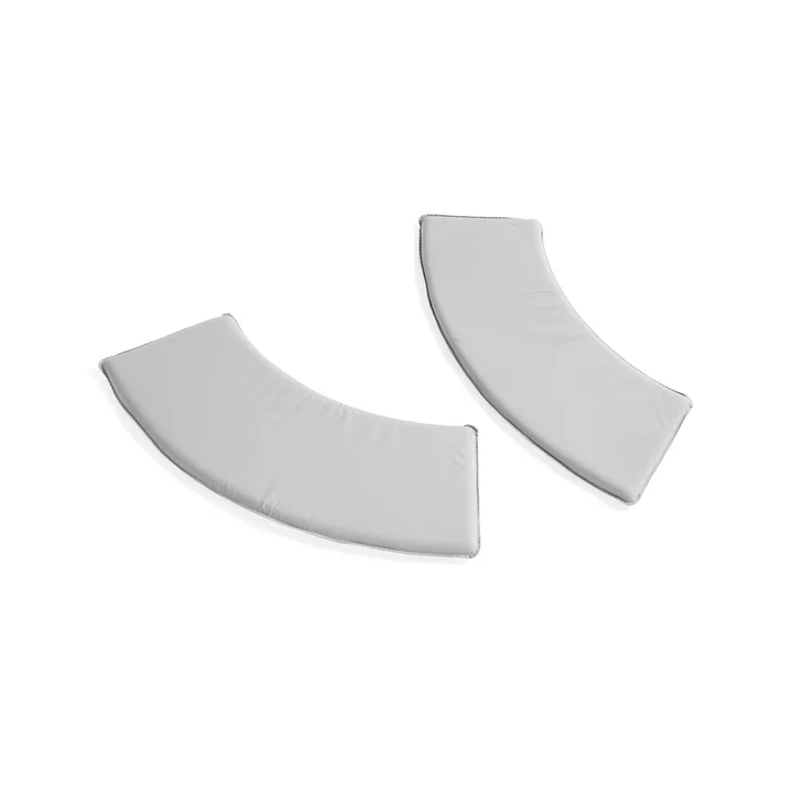 Palissade Park Bench Seat cushion from HAY in the color sky grey