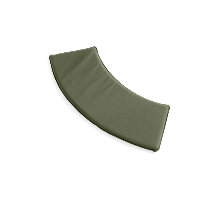 Palissade Park Bench Seat cushion from Hay in color olive