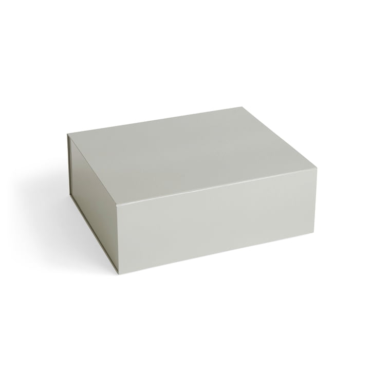 Colour Storage box magnetic M from Hay in color gray
