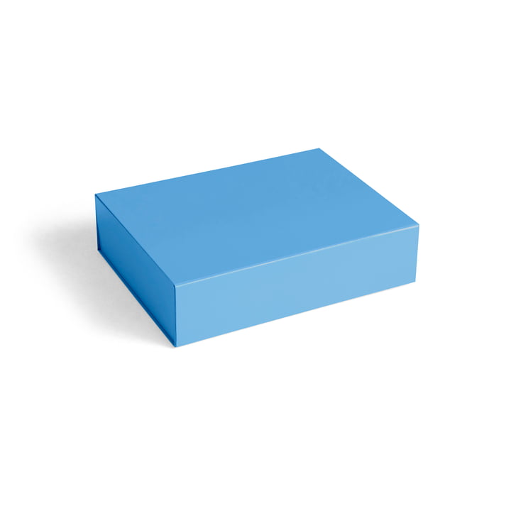 Colour Storage box magnetic S from Hay in color sky blue