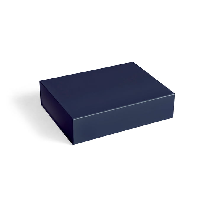 Colour Storage box magnetic S from Hay in color midnight blue