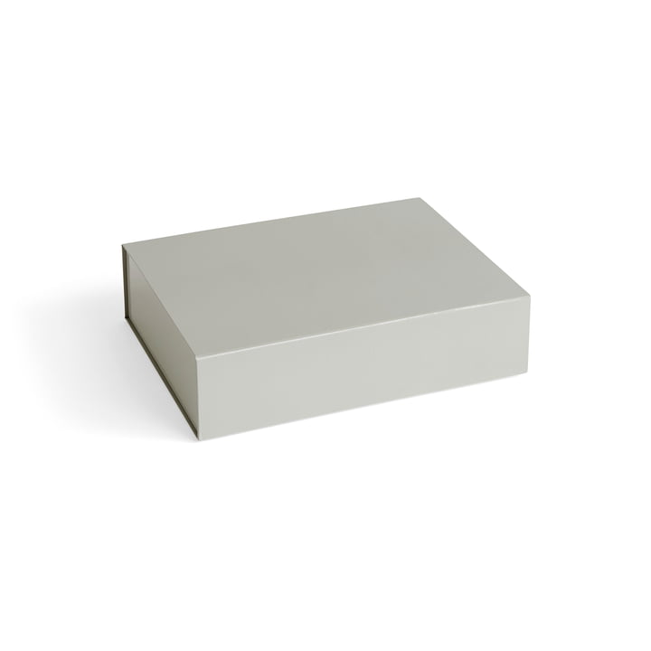 Colour Storage box magnetic S from Hay in color gray