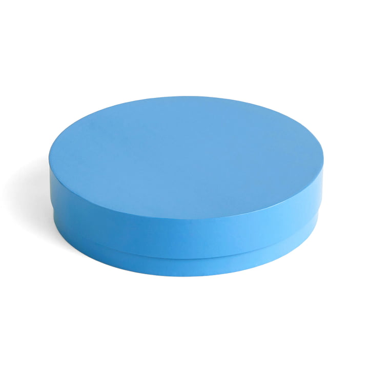 Colour Storage box round from Hay in color sky blue