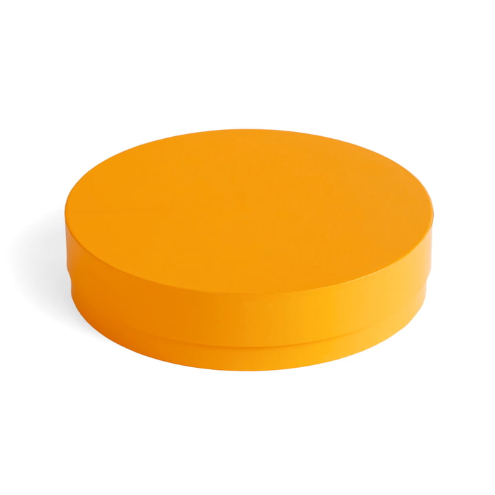 Colour Storage box round from Hay in color eggy yolk