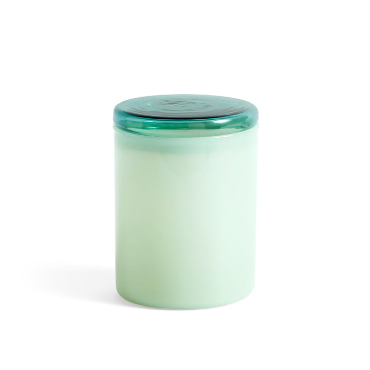 Borosilicate Jar Storage jar 0,35 l from Hay in color jade green