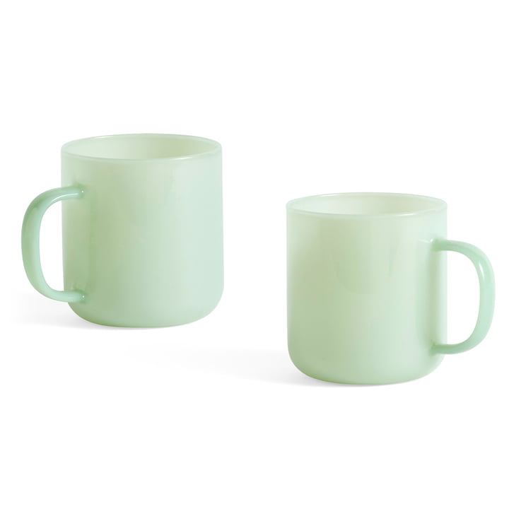 Borosilicate Mug 0,3 l from Hay in color jade green light