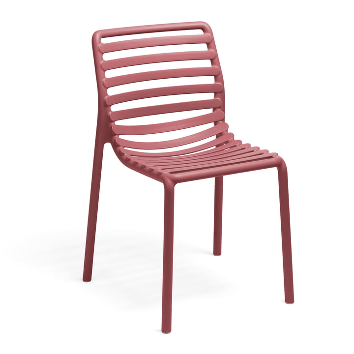 Doga Bistro chair from Nardi in color marsala