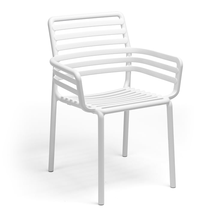 Doga Armchair from Nardi in color white
