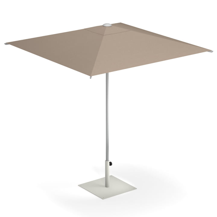 Shade Parasol 200 x 200 cm from Emu in taupe