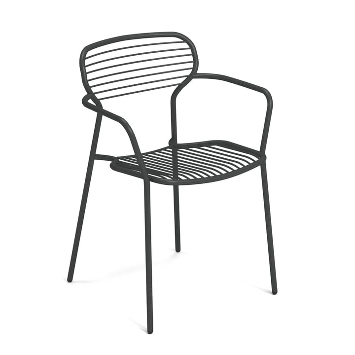 Apero Outdoor Armchair from Emu in antique iron