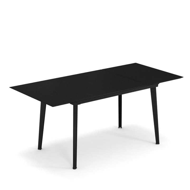 Plus4 Outdoor Table 120 x 80 cm from Emu in black