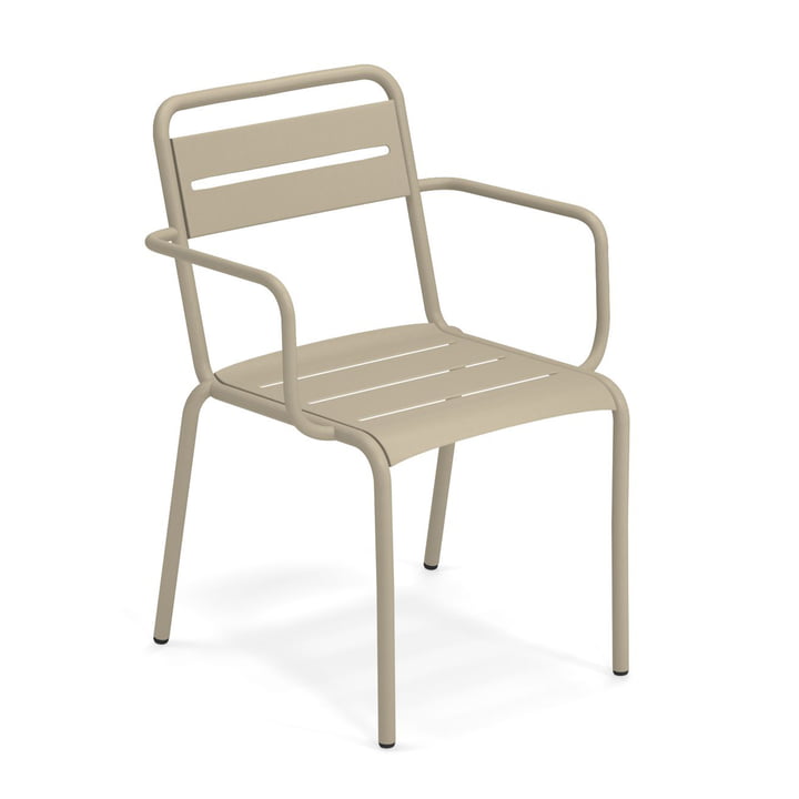 Star Outdoor armchair from Emu in taupe
