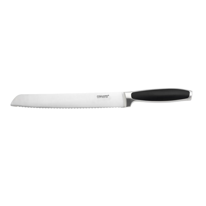Royal Bread knife 23 cm from Fiskars in stainless steel / black