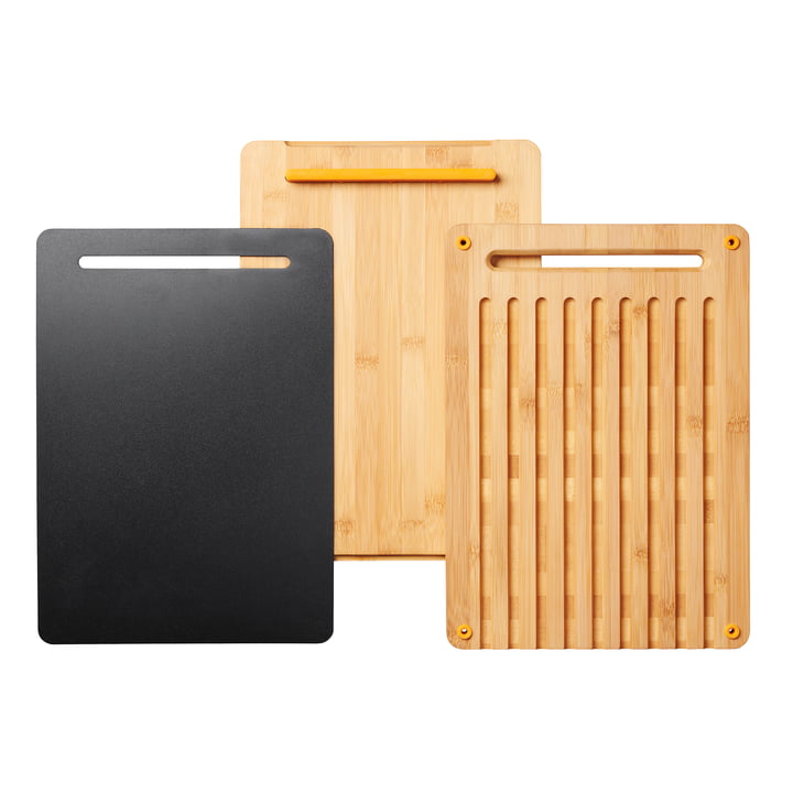 Functional Form Bamboo cutting boards set from Fiskars (3 pcs.)