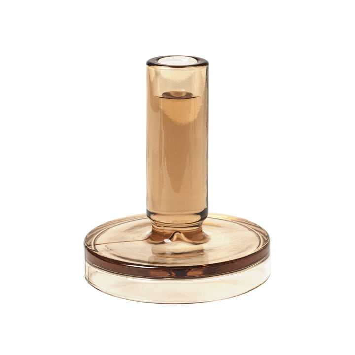 Petra Candlestick from Broste Copenhagen in color indian tan