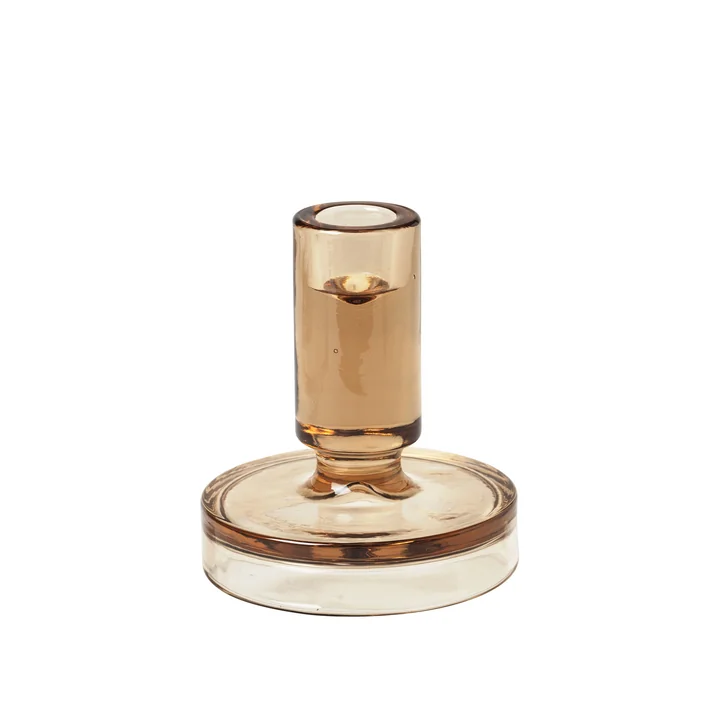 Petra Candlestick from Broste Copenhagen in color indian tan