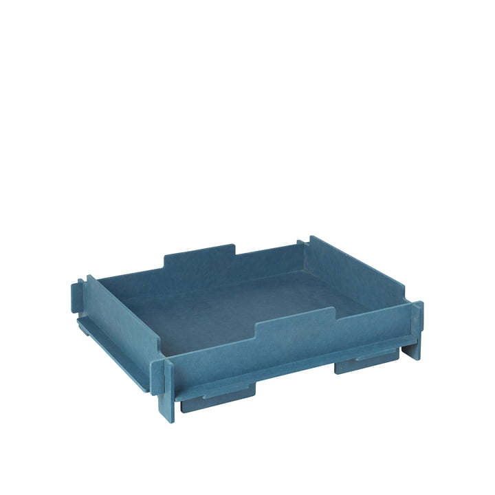 Stacie Tray from Broste Copenhagen in color blue