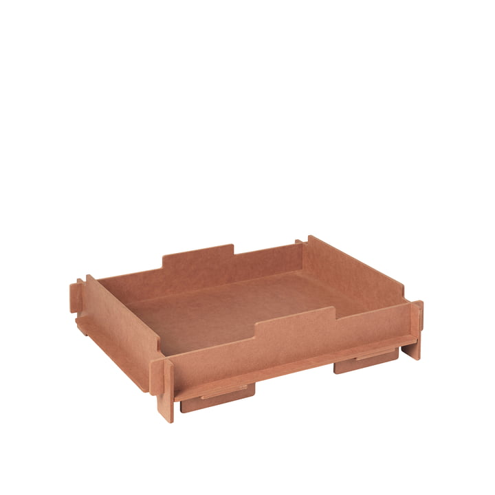 Stacie Tray from Broste Copenhagen in color brown