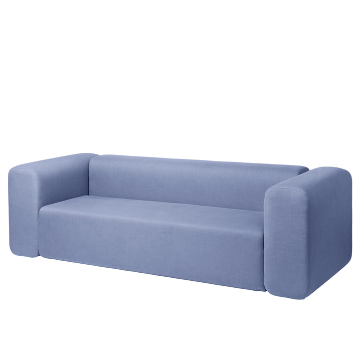 Lagoon 3 seater sofa from Broste Copenhagen in color light blue