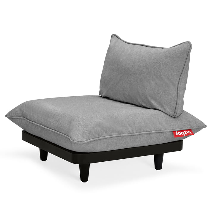 Paletti Outdoor -Sofa middle module from Fatboy in color rock grey