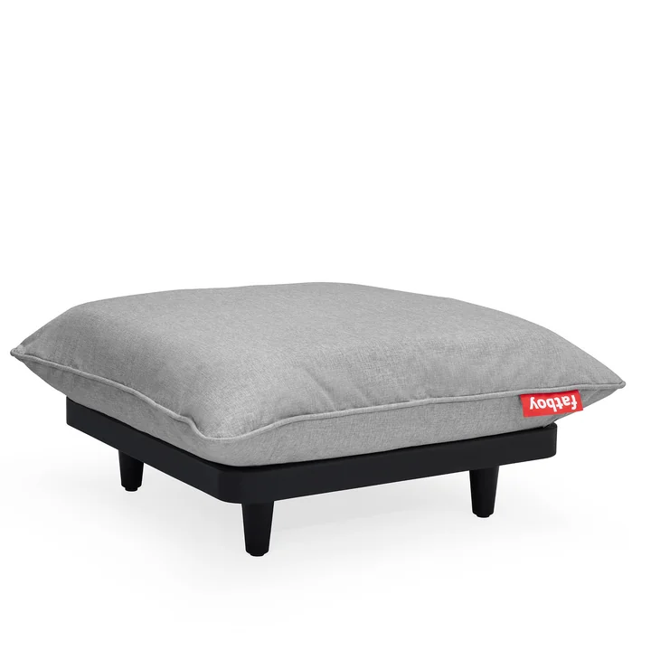 Paletti Outdoor Sofa stool from Fatboy in the color rock grey