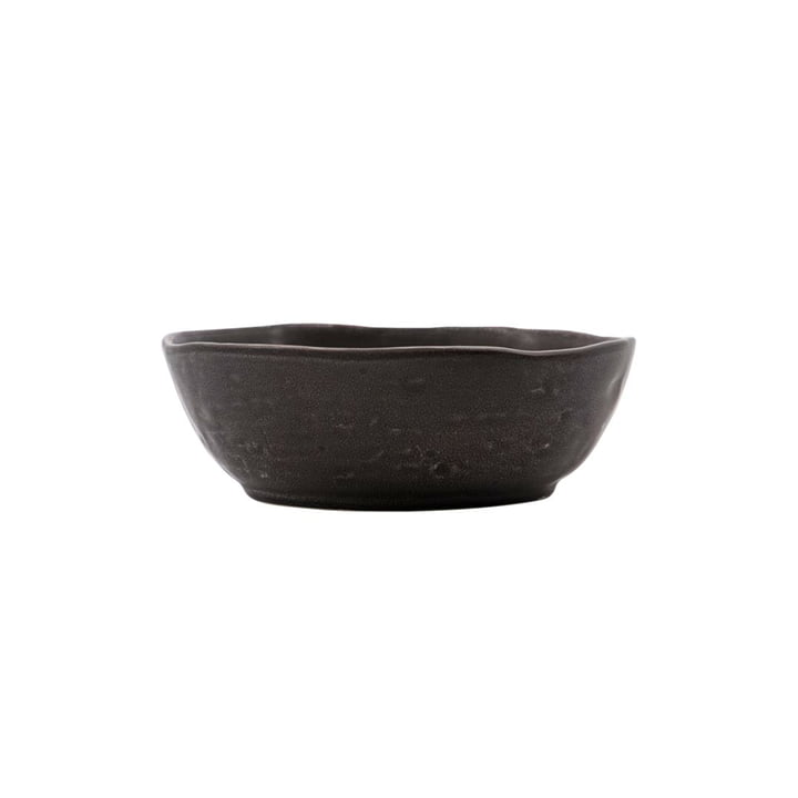 Rustic Bowl Ø 14 x H 4,5 cm from House Doctor in dark grey