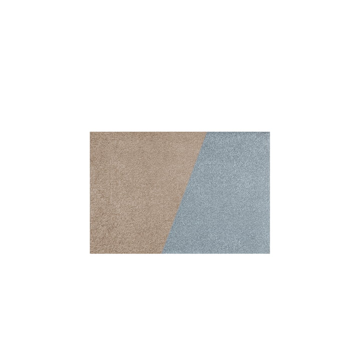 Duet Doormat 55 x 80 cm, slate blue from Mette Ditmer