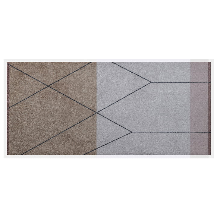 Linea Doormat 70 x 150 cm, sand from Mette Ditmer