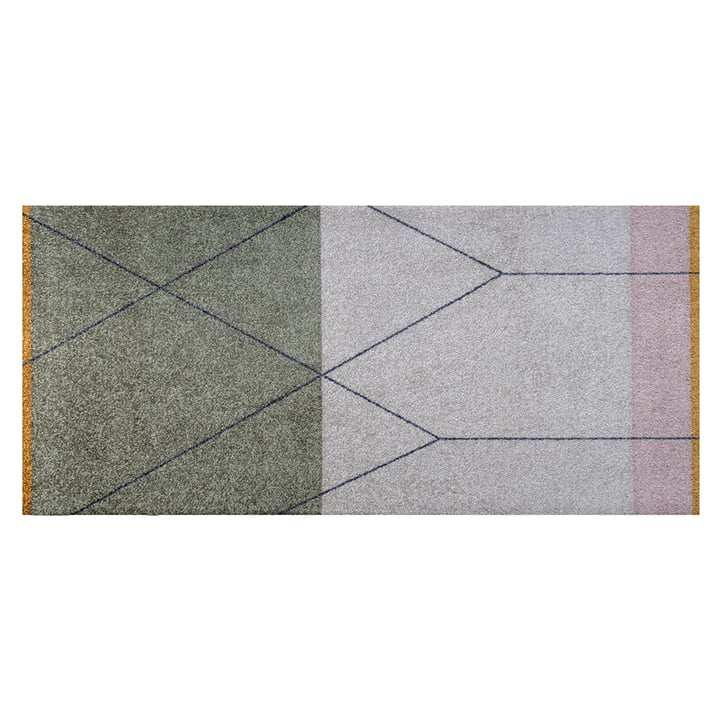 Linea Doormat 70 x 150 cm, thyme from Mette Ditmer