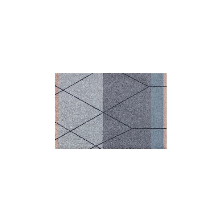 Linea Doormat 55 x 80 cm, dark gray from Mette Ditmer