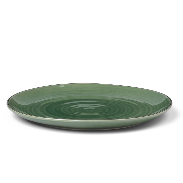 Colore Plate Ø 27 cm in sage green from Kähler Green