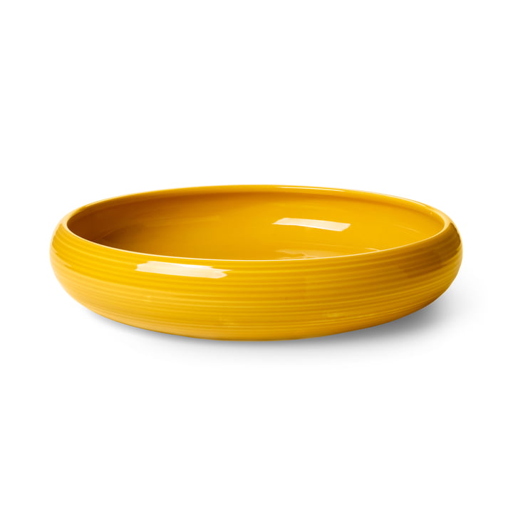 Colore Serving bowl Ø 34 cm in saffron yellow from Kähler Design