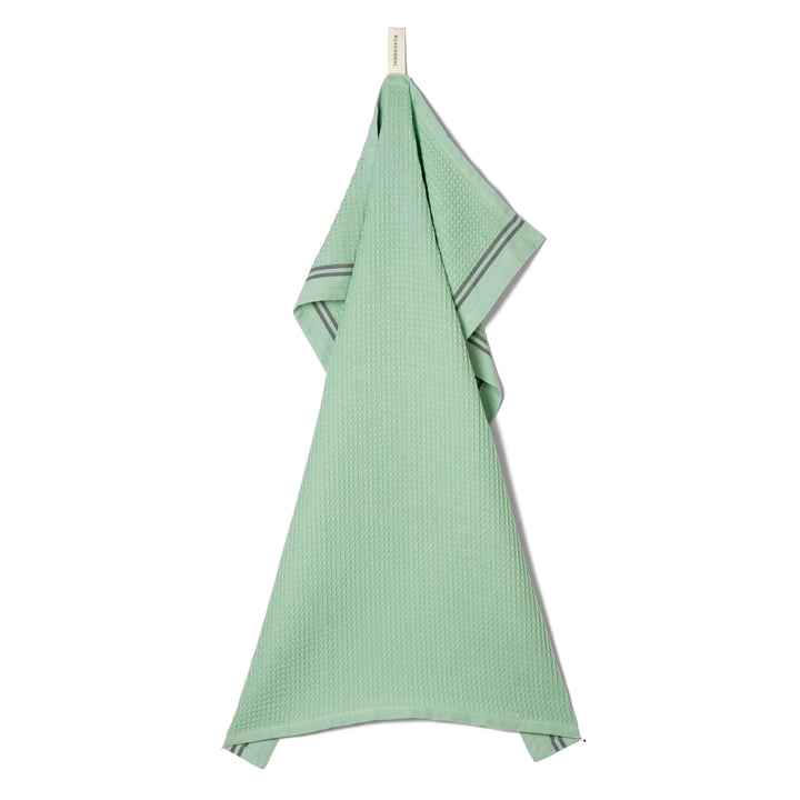 Tea towel Alpha from Rosendahl in color mint