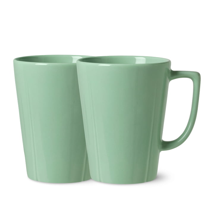 Grand Cru porcelain mug with handle from Rosendahl in color mint