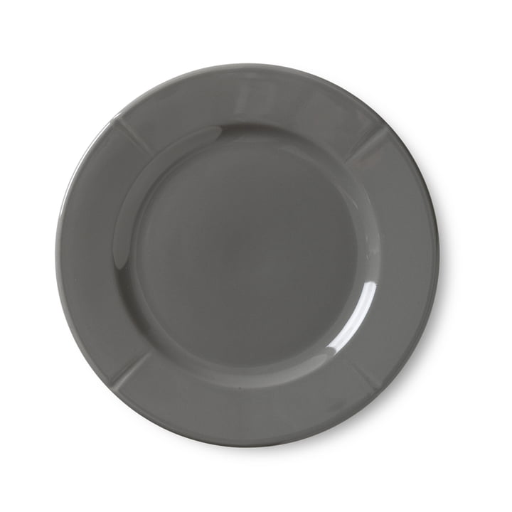 Grand Cru porcelain plate from Rosendahl in the color ash grey