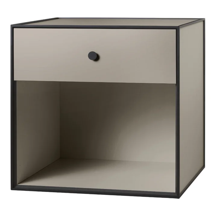 Frame 49 with 1 drawer, sand from Audo