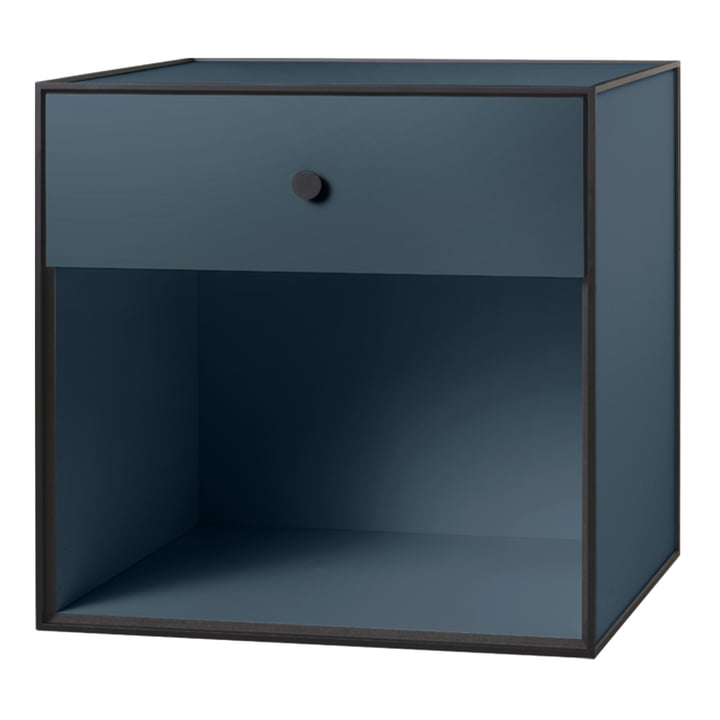 Frame 49 with 1 drawer, fjord from by Lassen