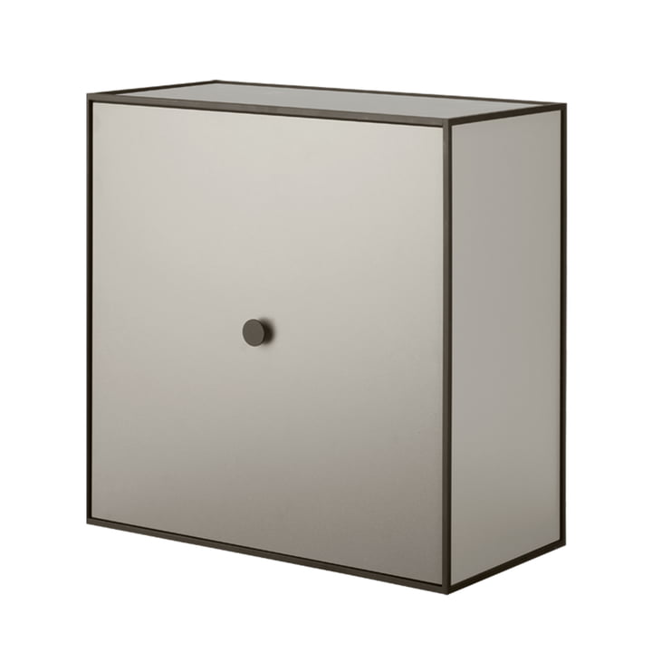 Frame Wall cabinet 42 (incl. door), sand from by Lassen