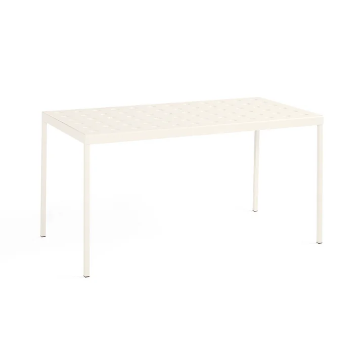 Balcony Dining table, 144 x 76 cm, chalk beige from HAY