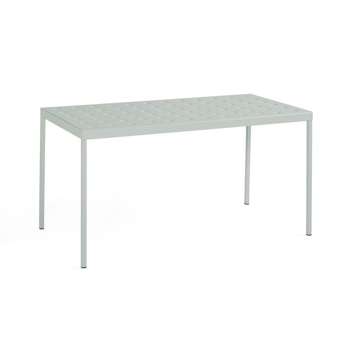 Balcony Dining table, 144 x 76 cm, desert green from Hay