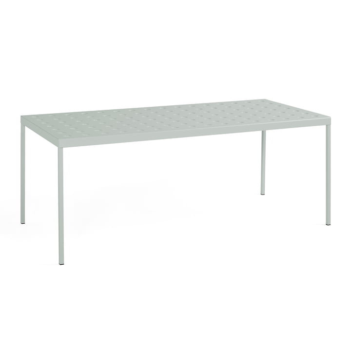 Balcony Dining table, 190 x 87 cm, desert green from Hay