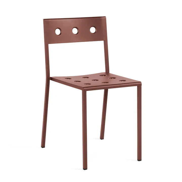 Balcony Chair, iron red from HAY