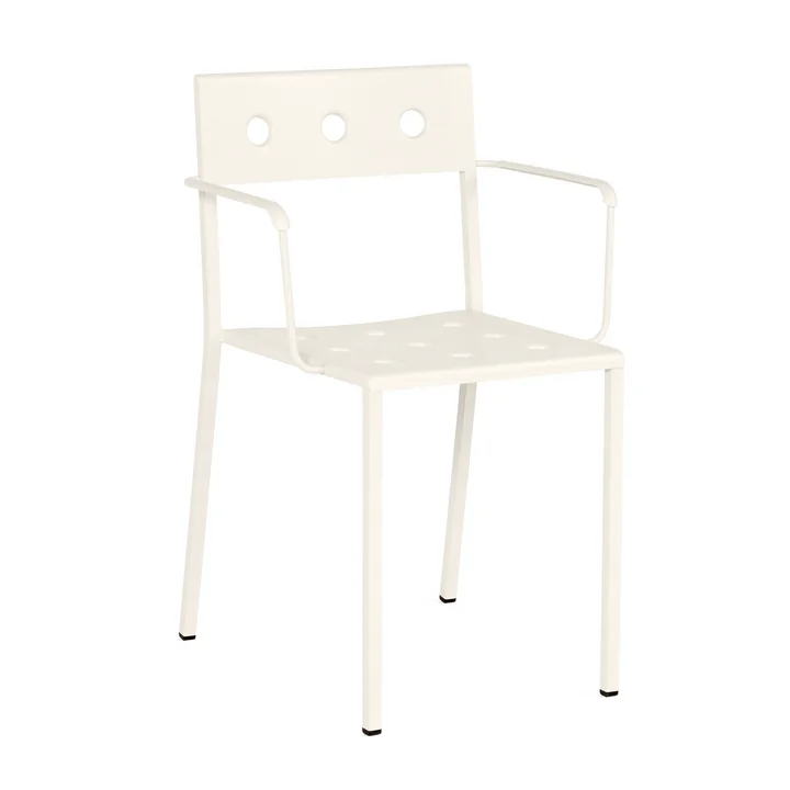 Balcony Armchair, chalk beige by HAY