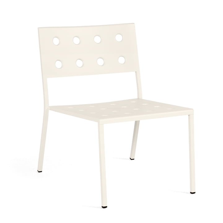 Balcony Lounge Chair, chalk beige from Hay